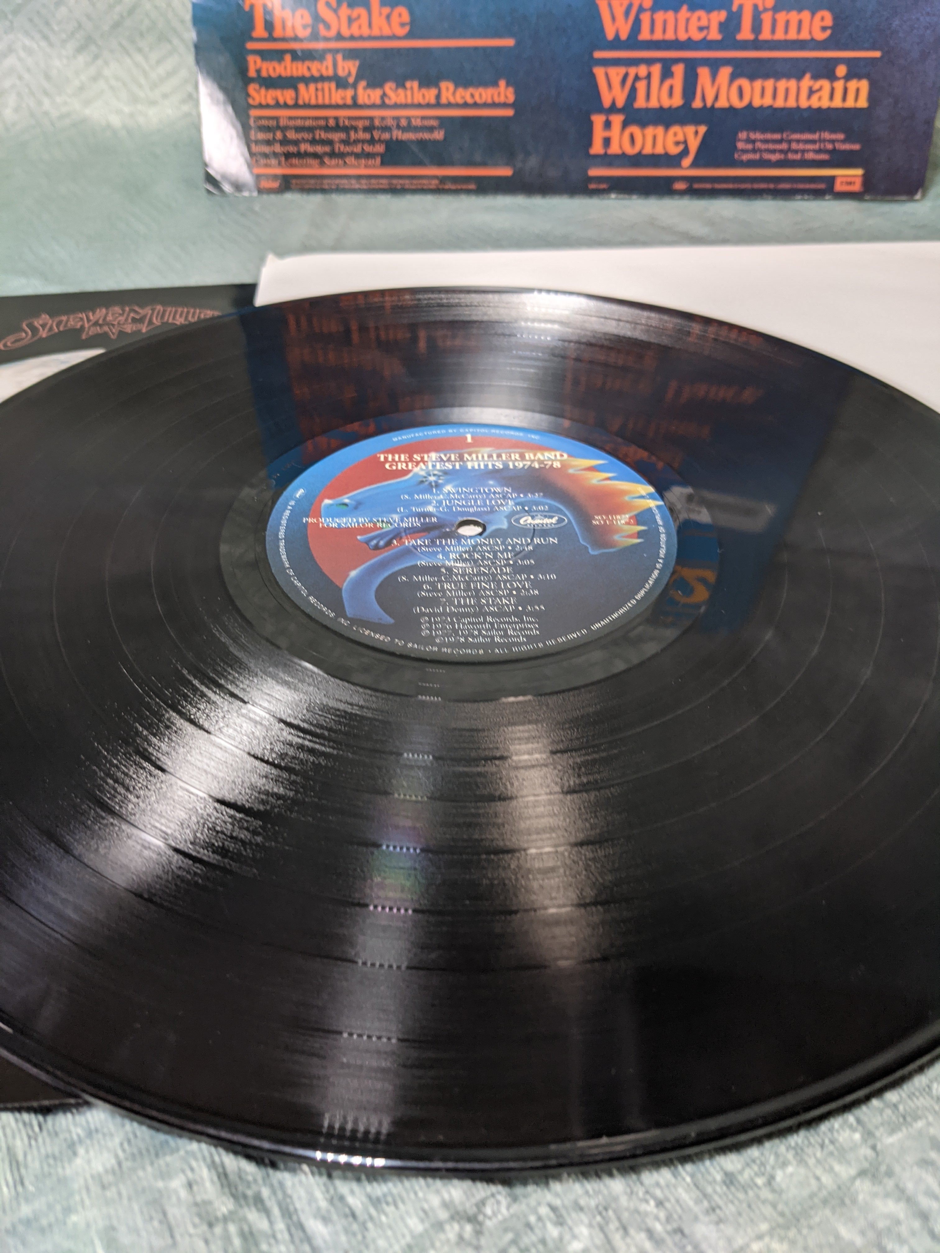 Greatest Hits 1974-78 Steve Miller Band Exlusive Vinyl Record LP Gift (6961687298231)